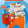 Костюм "Космокот" с рюкзаком для кота Басика 30 см