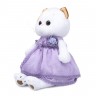 Кошечка Ли-Ли в лавандовом платье