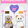 Атласное платье для Басика девочки 25 см и кошечки Ли-Ли 27 см