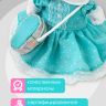 Платье и сумочка бирюза для Басика девочки 20 см и кошечки Ли-Ли Baby