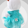 Платье и сумочка бирюза для Басика девочки 20 см и кошечки Ли-Ли Baby