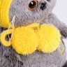 Кот Басик BABY в спортивной шапке
