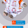 Комбинезон хлопковый "Коты Батоны" для кота Басика 22 см и Ли-Ли 24 см