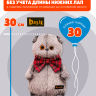 Комбинезон хлопковый "Коты Батоны" для кота Басика 30 см