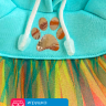 Платье "Единорожка" с радужной юбкой для кошечки Ли-Ли Baby