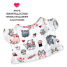 Комплект одежды "Любовь котиков" с рюкзаком для кота Басика и Ли-Ли BABY
