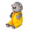Кот Басик BABY в вельветовом комбинезоне