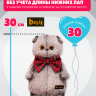 Плюшевый комплект с жилетом для кота Басика 30 см