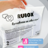 Игрушечная вельветовая переноска голубая с котиками, большая