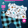 Пижама "Milk & Cookie" для кота Басика 25 см и Ли-Ли 27 см