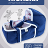 Игрушечная вельветовая переноска с балеринами, малая