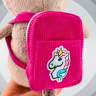 Розовый рюкзак mini для кота Басика 19/20 см и кошечки Лили Baby