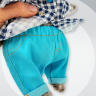 Рубашка в клетку и джинсы для кота Басика 20 см и Ли-Ли BABY