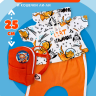Костюм "Космокот" с рюкзаком для кота Басика 25 см и Ли-Ли 27 см