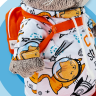 Костюм "Космокот" с рюкзаком для кота Басика 25 см и Ли-Ли 27 см