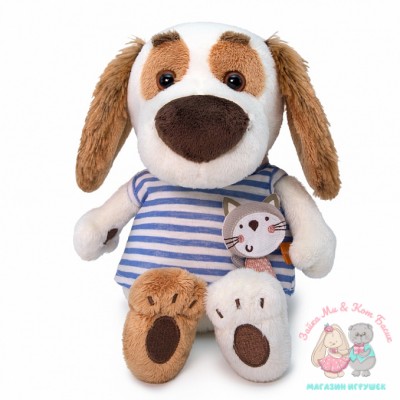 Бартоломей BABY в футболке с кошечкой