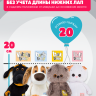 Голубой рюкзак джинсовый mini для кота Басика 19/20 см и кошечки Лили Baby