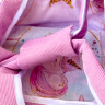 Игрушечная вельветовая переноска с одеялом "единорог", малая