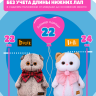Трусы и майка "Яркий микс" для кота Басика 22 см и Ли-Ли 24 см