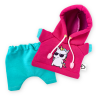 Комплект с рюкзаком и ботиночками "Единорожек" для кота Басика и Ли-Ли Baby